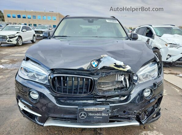 5UXKT0C54G0S76889 2016 BMW X5 Black Widok z przodu