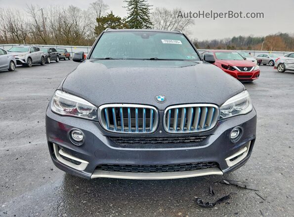 5UXKT0C55J0V98531 2018 BMW X5 Charcoal Widok z tyłu