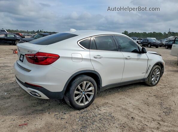 5UXKU0C52K0S97665 2019 BMW X6 White Trasero derecho