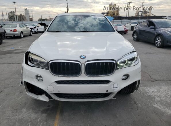 5UXKU0C54G0F92406 2016 BMW X6 Белый Вид спереди