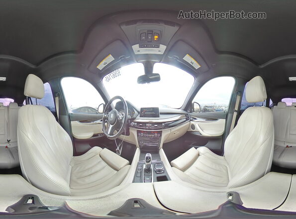 5UXKU0C54G0F92406 2016 BMW X6 Белый Панорамный вид салона 360°
