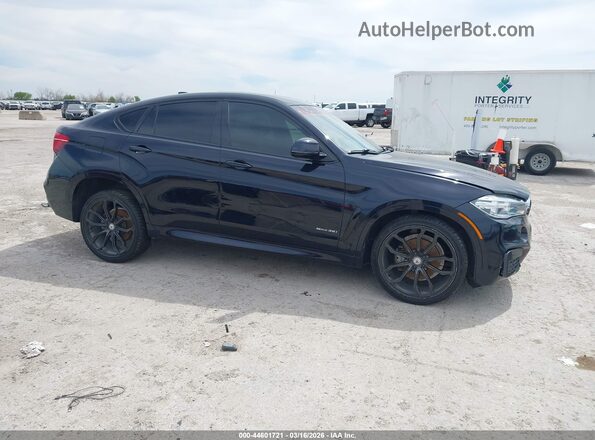 5UXKU0C58G0F93185 2016 BMW X6 Черный Панорамный вид салона 360°