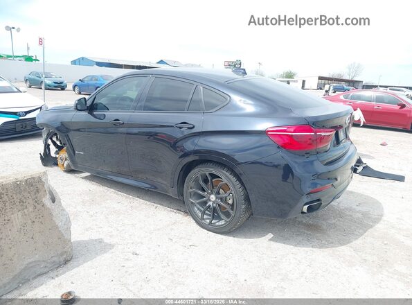 5UXKU0C58G0F93185 2016 BMW X6 Черный Задняя левая четверть
