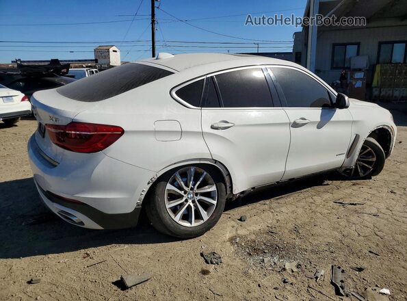 5UXKU0C5XJ0G69495 2018 BMW X6 White Tył prawy