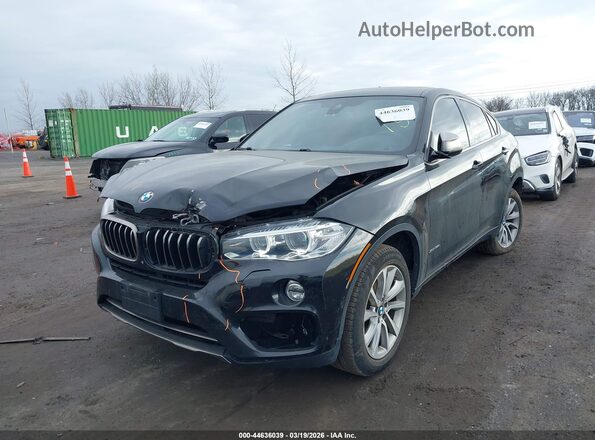 5UXKU2C3XH0U29364 2017 BMW X6 Черный Вид спереди