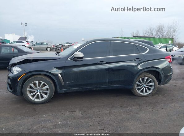 5UXKU2C3XH0U29364 2017 BMW X6 Черный Панорамный вид салона 360°