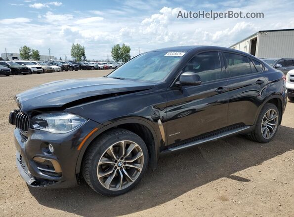 5UXKU2C50G0N78897 2016 BMW X6 Черный Передняя левая четверть