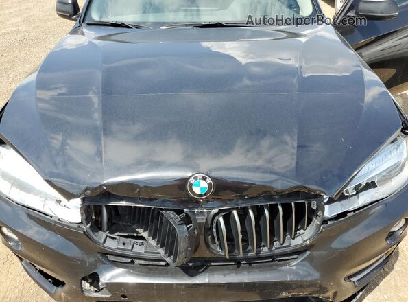 5UXKU2C50G0N78897 2016 BMW X6 Черный Вид подкапотного пространства