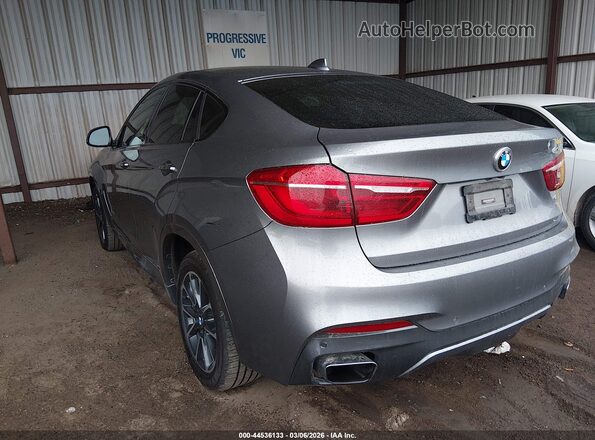 5UXKU2C50G0N83484 2016 BMW X6 Серый Задняя левая четверть