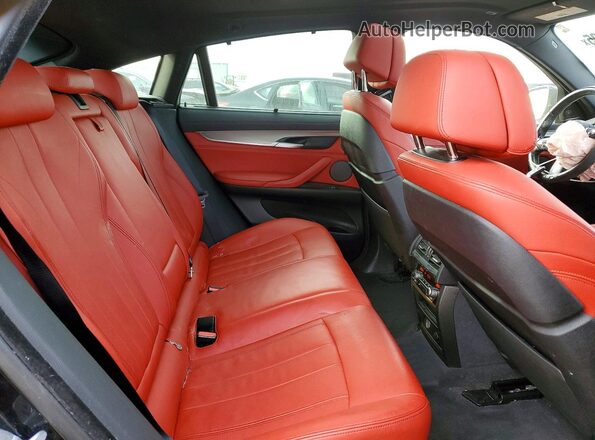 5UXKU2C52J0X51150 2018 BMW X6 Черный Вид задних сидений
