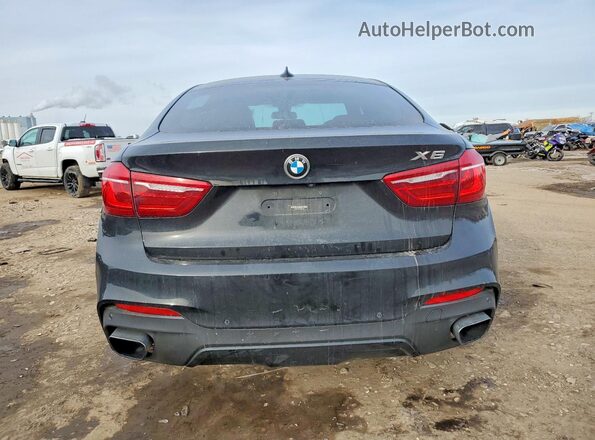 5UXKU2C52J0X51150 2018 BMW X6 Черный Вид сзади