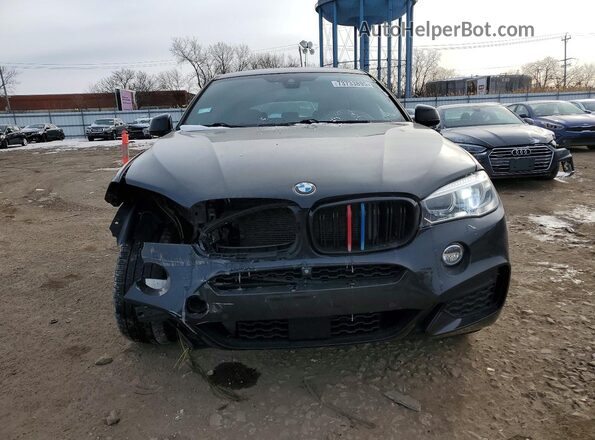 5UXKU2C52J0X51150 2018 BMW X6 Черный Вид спереди