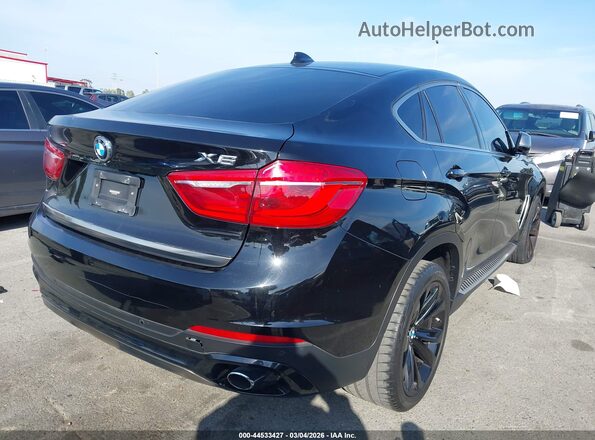 5UXKU2C53G0N81261 2016 BMW X6 Черный Задняя правая четверть