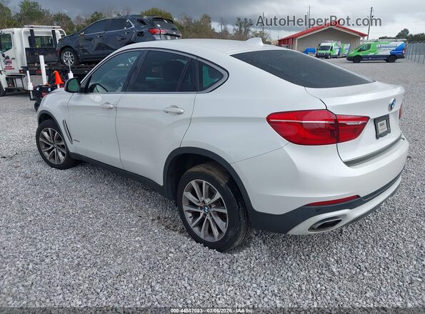 5UXKU2C54J0X49190 2018 BMW X6 Белый Задняя левая четверть