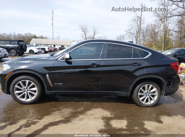 5UXKU2C54J0X49299 2018 BMW X6 Черный Панорамный вид салона 360°