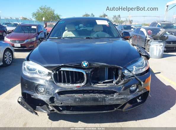 5UXKU2C58G0N78629 2016 BMW X6 Черный Вид щитка приборов