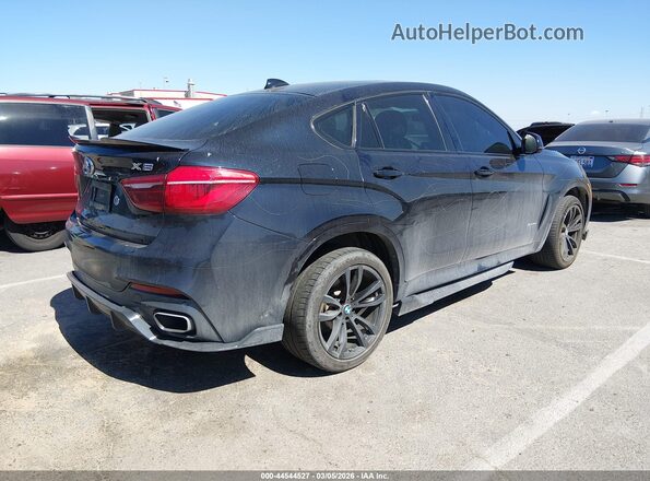 5UXKU2C58G0N79280 2016 BMW X6 Черный Задняя правая четверть