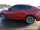 2017 Bmw X6 Xdrive50i Красный vin: 5UXKU6C31H0W38399