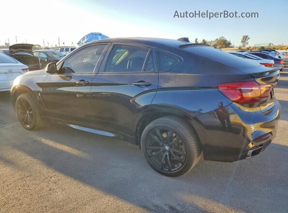 5UXKU6C59G0R34108 2016 BMW X6 Черный Задняя правая четверть