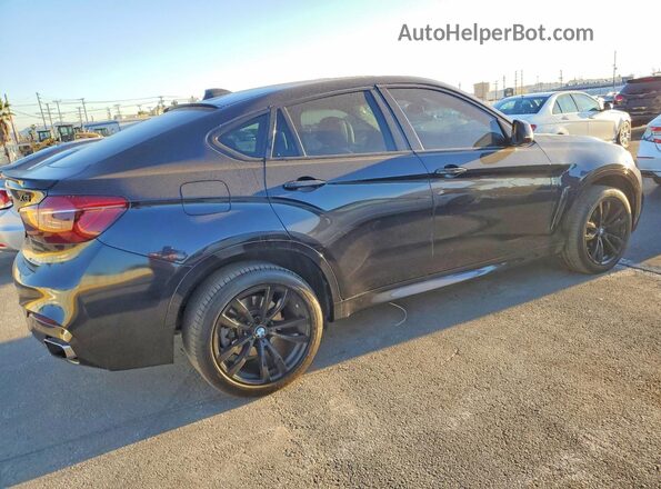 5UXKU6C59G0R34108 2016 BMW X6 Черный Передняя правая четверть