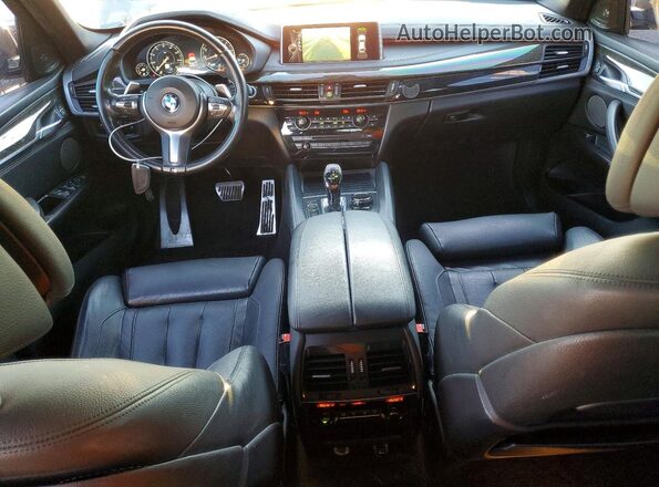 5UXKU6C59G0R34108 2016 BMW X6 Черный Вид щитка приборов