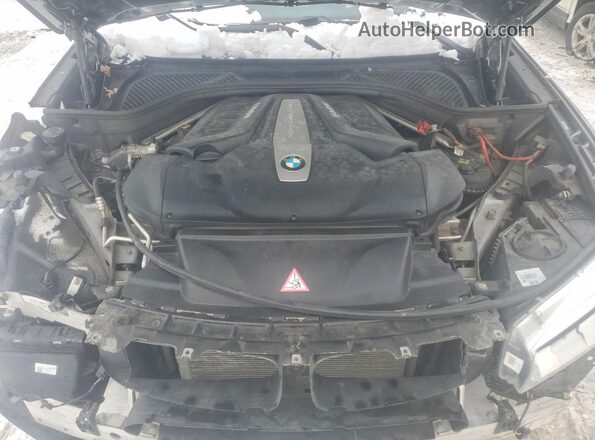 5UXKU6C59G0R34254 2016 BMW X6 Gray Widok komory silnika