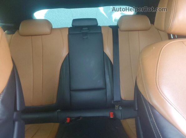 5UXKU6C59G0R34254 2016 BMW X6 Gray Widok tylnych siedzeń