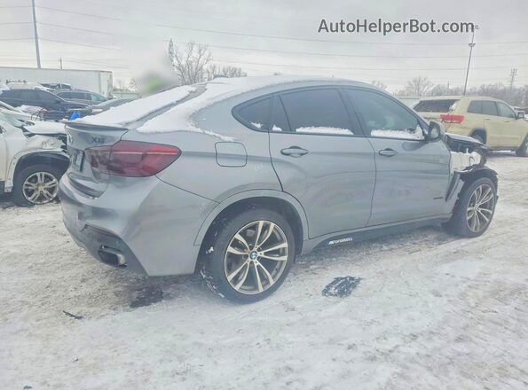 5UXKU6C59G0R34254 2016 BMW X6 Gray Tył prawy