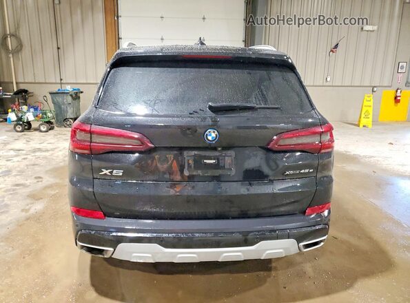 5UXTA6C00P9P99954 2023 BMW X5 Black უკანა ხედი