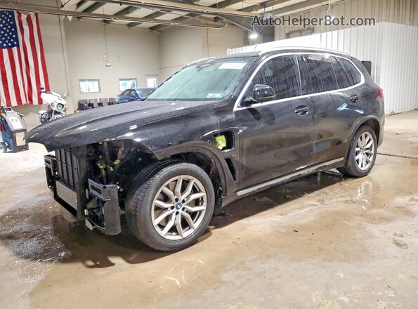 5UXTA6C00P9P99954 2023 BMW X5 Black წინა მარცხენა ხედი სამი მეოთხედიდან