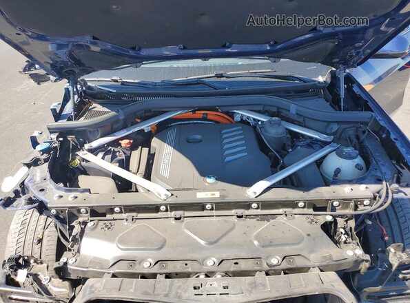 5UXTA6C09N9L07080 2022 BMW X5 Синий Вид подкапотного пространства