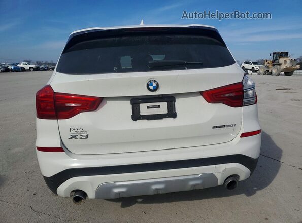 5UXTR7C50KLF26974 2019 BMW X3 Белый Вид сзади