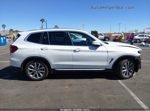 5UXTR7C50KLR53522 2019 BMW X3 Белый Панорамный вид салона 360°
