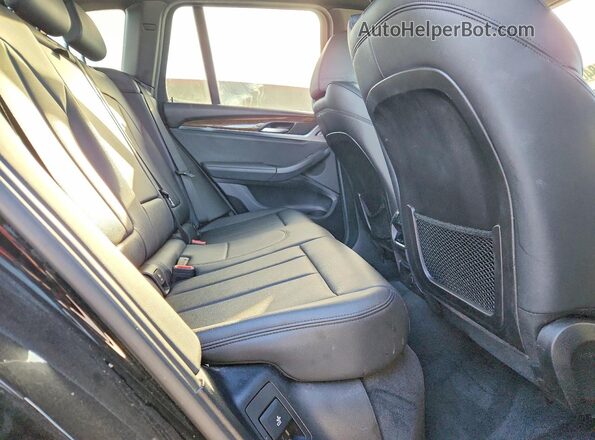 5UXTR7C51KLR43775 2019 BMW X3 Black Widok komory silnika