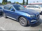 2019 Bmw X3 Sdrive30i Blue vin: 5UXTR7C57KLR50486