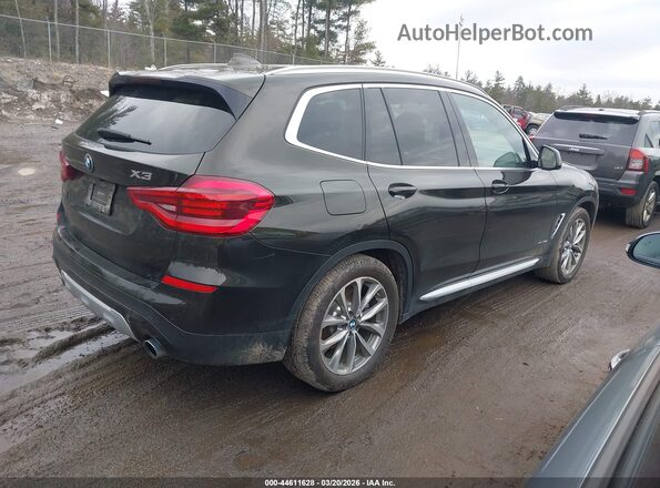 5UXTR9C51JLD60359 2018 BMW X3 Коричневый Задняя правая четверть