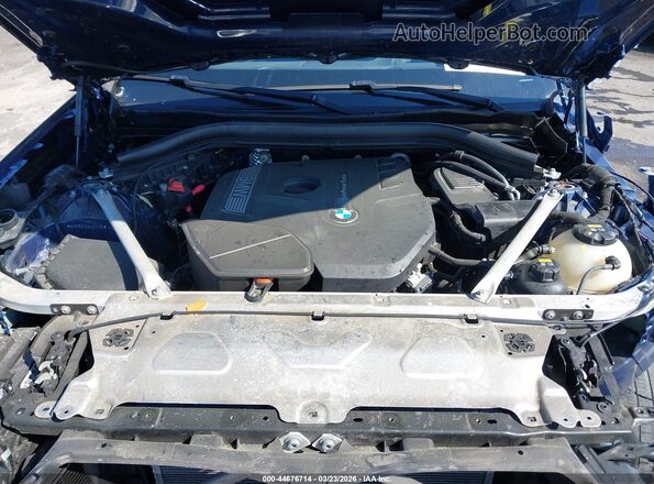 5UXTR9C51KLE14132 2019 BMW X3 Синий Вид сзади