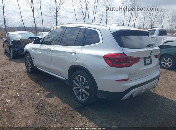5UXTR9C51KLE18388 2019 BMW X3 Белый Задняя левая четверть