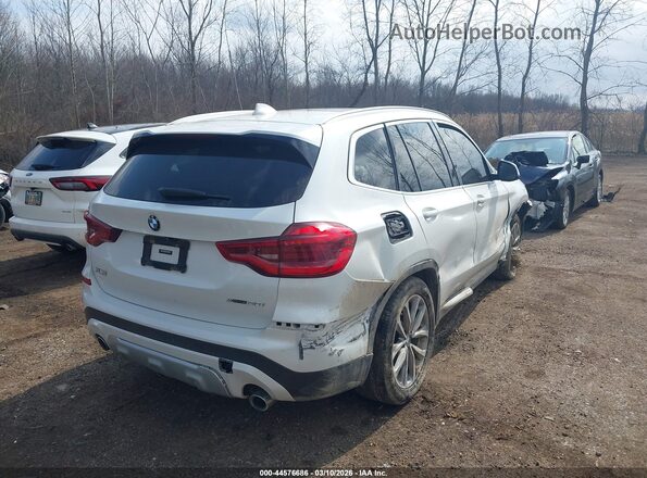 5UXTR9C51KLE18388 2019 BMW X3 Белый Задняя правая четверть