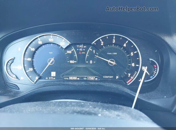 5UXTR9C52KLE14902 2019 BMW X3 White Вид задніх сидінь