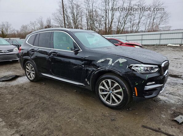 5UXTR9C52KLR04978 2019 BMW X3 Black Przód prawy