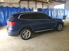 2018 Bmw X3 Xdrive30i Blue vin: 5UXTR9C53JLC80853