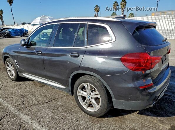 5UXTR9C53JLD64106 2018 BMW X3 Черный Задняя левая четверть