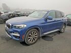 2019 Bmw X3 Xdrive30i Blue vin: 5UXTR9C53KLP77254