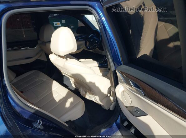 5UXTR9C53KLR06819 2019 BMW X3 Синий Вид наклейки с VIN-кодом