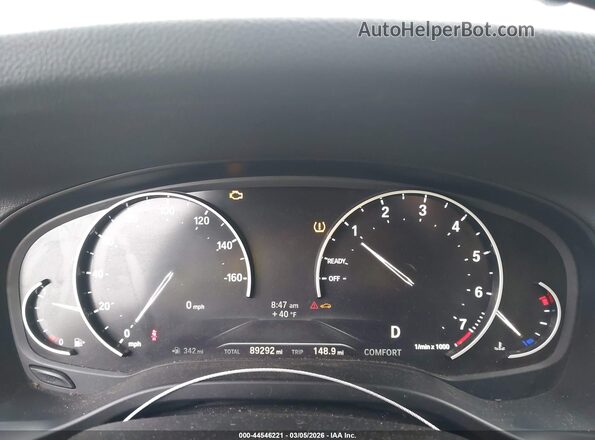 5UXTR9C56JLC79874 2018 BMW X3 Белый Вид задних сидений