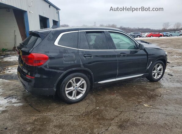 5UXTR9C56KLD90684 2019 BMW X3 Черный Задняя правая четверть