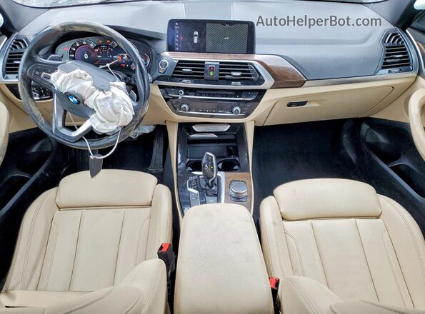 5UXTR9C56KLD90684 2019 BMW X3 Черный Вид панели приборов