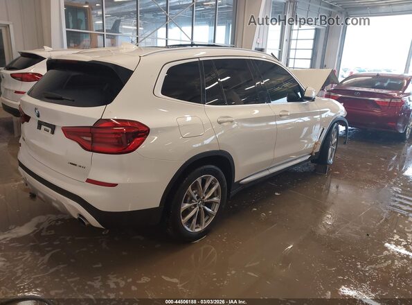 5UXTR9C56KLP89639 2019 BMW X3 White Задня права чверть