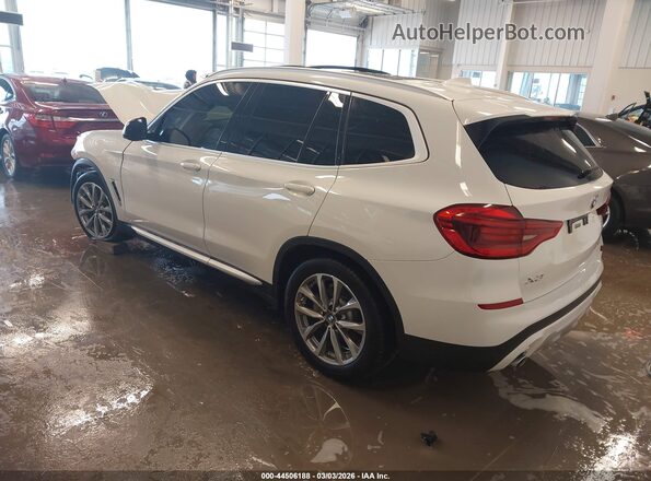 5UXTR9C56KLP89639 2019 BMW X3 White Задня ліва чверть